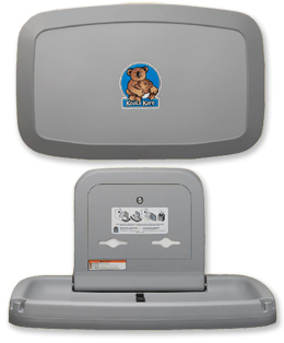 Surface Mounted Diaper Changing Station