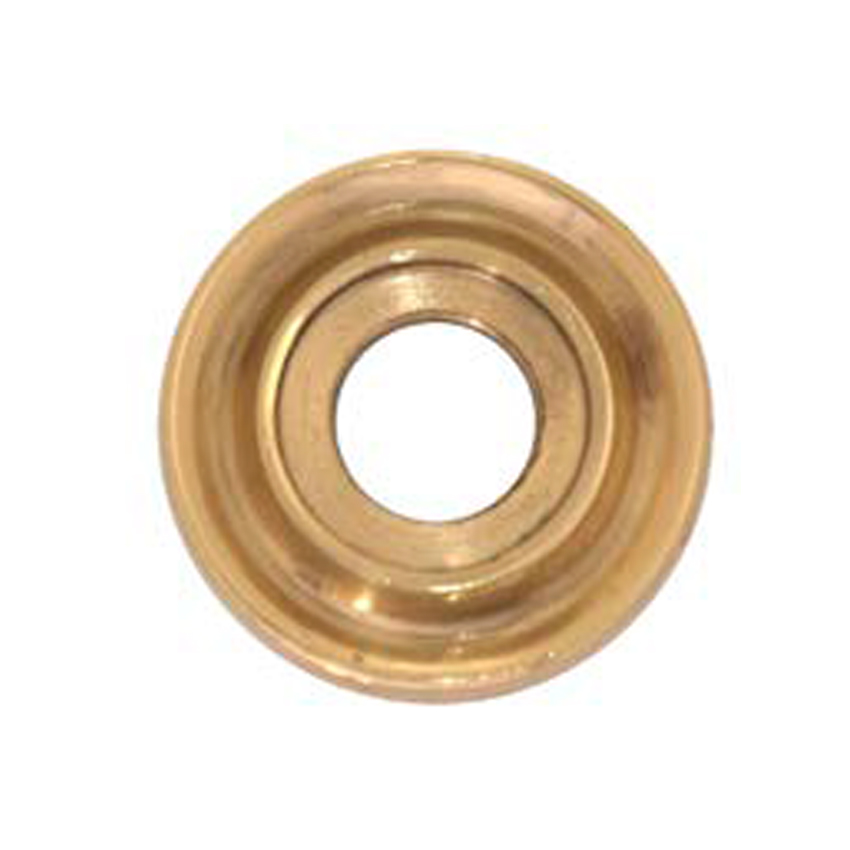 Brass Accents Traditional Rose - 1-3/4" (pair)