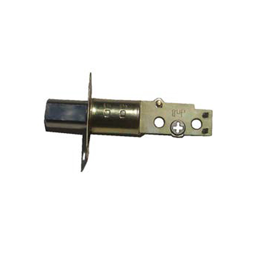 Brass Accents Deadbolt Latch Only Includes Face & Strike Plates