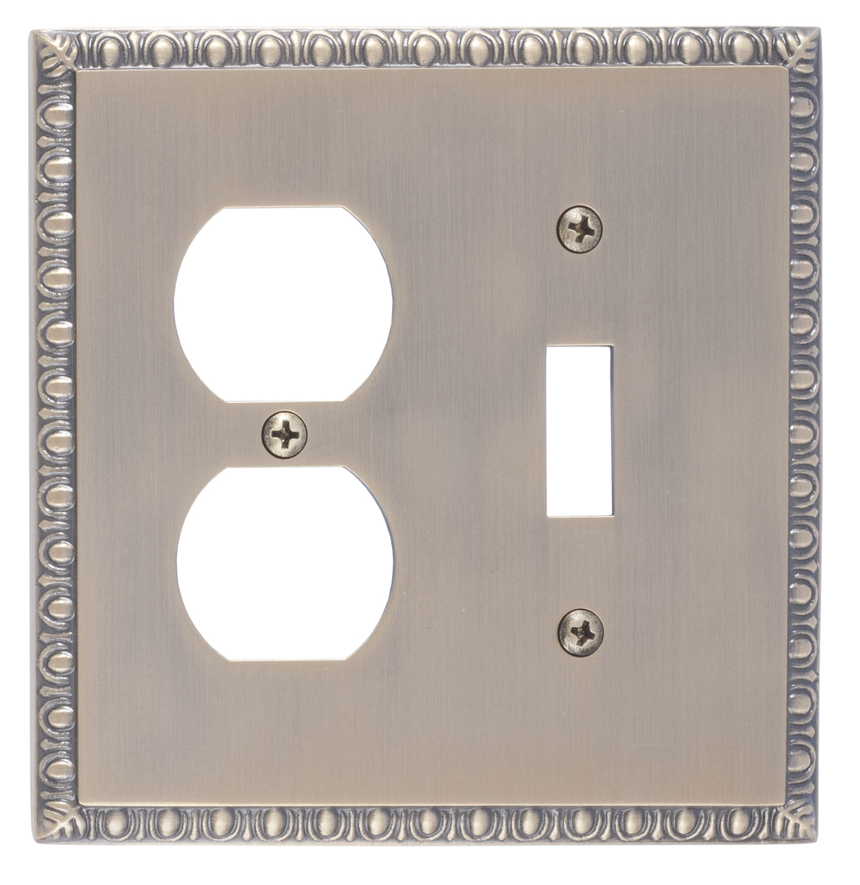 Brass Accents Egg & Dart Switchplates