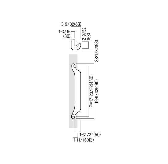 Elmes Door Pull T83010066