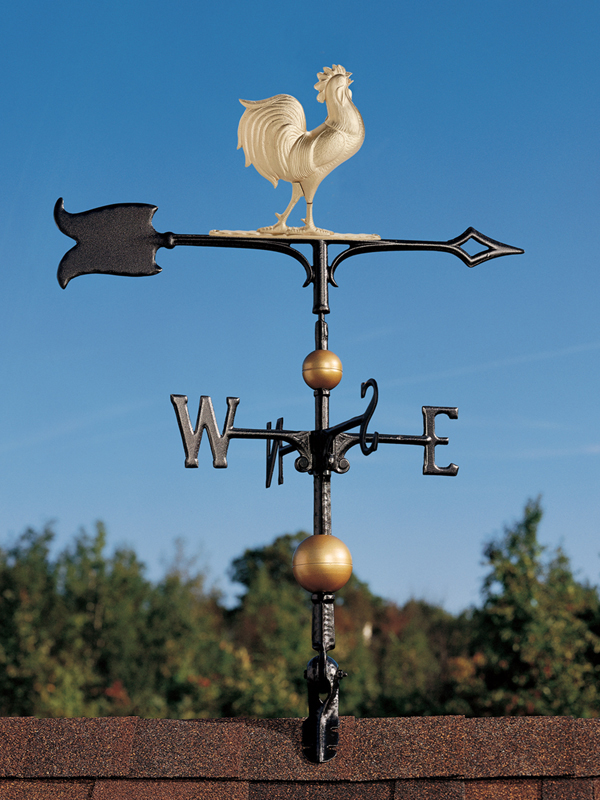 Whitehall Traditional Directions Full-bodied Aluminum Weathervanes - 30"