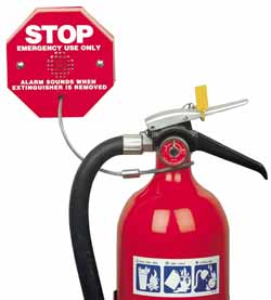 Fire Extinguisher Theft Stopper