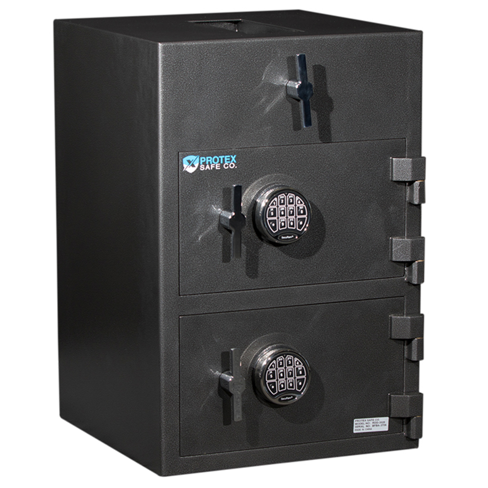 Protex Large Top Loading Dual-door Depository Safe Rdd-3020